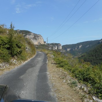 Mittelspitze von der Rosteige am Gorges Du Tarn 2017 - 18a