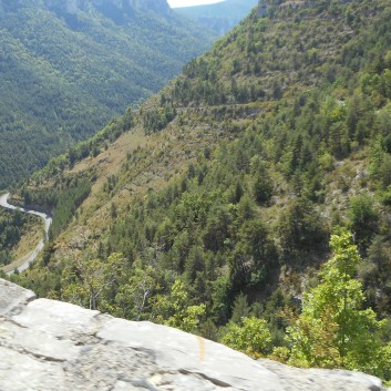 Mittelspitze von der Rosteige am Gorges Du Tarn 2017 - 23