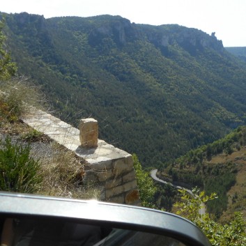 Mittelspitze von der Rosteige am Gorges Du Tarn 2017 - 24